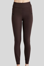 Load image into Gallery viewer, OUTLET Junior MoRosie Crystal Leggings - Brown