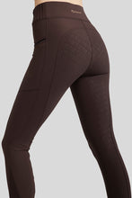 Load image into Gallery viewer, OUTLET Junior MoRosie Crystal Leggings - Brown