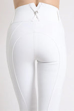 Load image into Gallery viewer, MoAviana Extra Highwaist Crystal Breeches - White, Fullgrip
