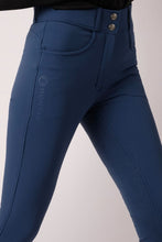 Load image into Gallery viewer, OUTLET Megan Yati Highwaisted Breeches - Mid Blue, Fullgrip