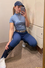 Load image into Gallery viewer, OUTLET Megan Yati Highwaisted Breeches - Mid Blue, Fullgrip
