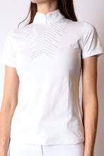 Load image into Gallery viewer, OUTLET Bling Competition Shirt - White