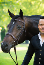 Load image into Gallery viewer, OUTLET Hunter Organic Tanned Bridle - Brown