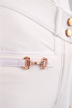Load image into Gallery viewer, OUTLET Molly Rosegold Highwaist Yati Breeches - White, Fullgrip