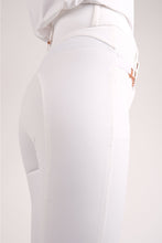 Load image into Gallery viewer, OUTLET Molly Rosegold Highwaist Yati Breeches - White, Fullgrip