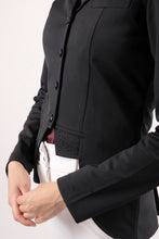 Load image into Gallery viewer, OUTLET Dressage Short Crystal Tailcoat Jacket - Black