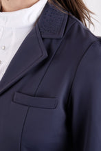 Load image into Gallery viewer, OUTLET Dressage Short Crystal Tailcoat Jacket - Navy