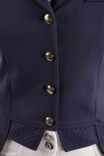 Load image into Gallery viewer, OUTLET Dressage Short Crystal Tailcoat Jacket - Navy