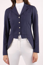 Load image into Gallery viewer, OUTLET Dressage Short Crystal Tailcoat Jacket - Navy