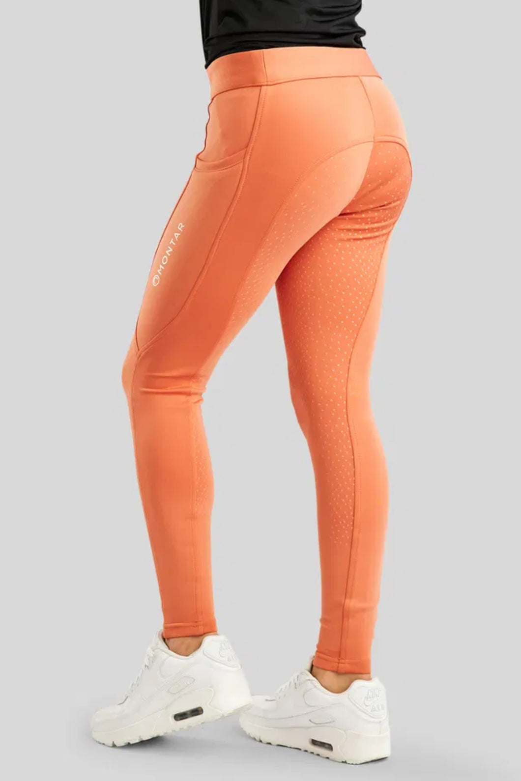 Junior MoWinnie Rosegold Leggings - Watermelon, Fullgrip
