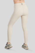 Load image into Gallery viewer, Megan Phone Pocket Yati Highwaisted Breeches - Silver Grey, Fullgrip
