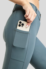 Load image into Gallery viewer, MoZuna Refined Crystal Breeches - Dark Slate, Fullgrip
