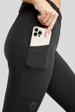 Load image into Gallery viewer, MoZuna Refined Crystal Leggings - Black, Fullgrip
