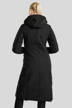 Load image into Gallery viewer, Dicte Extra Long Jacket With Slits - Black
