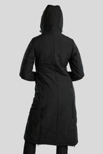 Load image into Gallery viewer, Dicte Extra Long Jacket With Slits - Black
