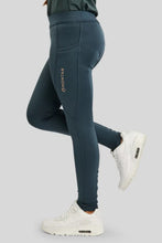 Load image into Gallery viewer, Junior MoWinnie Rosegold Leggings - Dark Slate, Fullgrip
