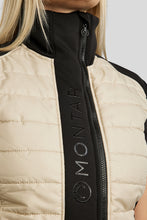 Load image into Gallery viewer, MoMartha Contrast Hybrid Gilet - Warm Light Grey
