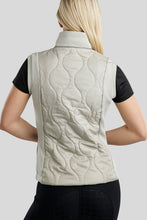 Load image into Gallery viewer, MoMary Crystal Hybrid Gilet - Light Silver Grey
