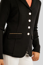 Load image into Gallery viewer, MoHelen Junior Rosegold Sparkle Competition Jacket - Black
