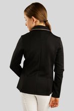 Load image into Gallery viewer, MoHelen Junior Rosegold Sparkle Competition Jacket - Black
