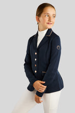 Load image into Gallery viewer, MoHelen Junior Rosegold Sparkle Competition Jacket - Navy
