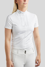 Load image into Gallery viewer, MoViolet Crystal Competition Shirt - White
