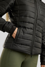 Load image into Gallery viewer, Curve MoKate Quilted Hood Jacket - Black
