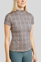 Load image into Gallery viewer, MoLeonora Leopard Print Training Shirt - Watermelon
