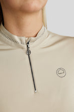 Load image into Gallery viewer, MoBlair Crystal Training Shirt - Light Silver/Grey

