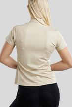 Load image into Gallery viewer, Junior MoBriella Crystal Tech Polo - Silver Grey

