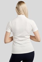 Load image into Gallery viewer, MoCilia Refined Jacquard Training Shirt - White
