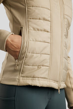 Load image into Gallery viewer, Emma Quilted Body Jacket - Warm Light Grey
