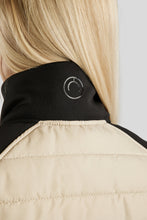 Load image into Gallery viewer, MoMartha Contrast Hybrid Jacket - Warm Light Grey

