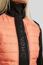 Load image into Gallery viewer, MoMartha Contrast Hybrid Jacket - Watermelon
