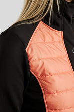 Load image into Gallery viewer, MoMartha Contrast Hybrid Jacket - Watermelon
