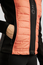 Load image into Gallery viewer, MoMartha Contrast Hybrid Jacket - Watermelon
