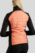 Load image into Gallery viewer, MoMartha Contrast Hybrid Jacket - Watermelon
