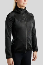 Load image into Gallery viewer, Junior MoBlair Zip Softshell Crystal Jacket - Black
