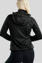 Load image into Gallery viewer, Junior MoBlair Zip Softshell Crystal Jacket - Black

