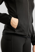 Load image into Gallery viewer, MoWendy Full Zip Softshell Jacket - Black
