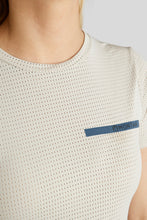 Load image into Gallery viewer, MoStelle Logo Mesh Tee - Beige
