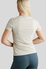 Load image into Gallery viewer, MoStelle Logo Mesh Tee - Beige
