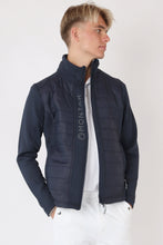 Load image into Gallery viewer, Emanuel Quilted Body Jacket - Navy
