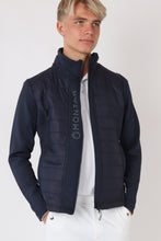 Load image into Gallery viewer, Emanuel Quilted Body Jacket - Navy
