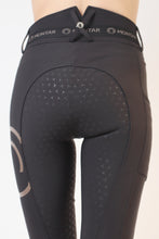 Load image into Gallery viewer, Gudrun Highwaisted Logo Breeches - Black, Fullgrip
