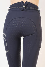 Load image into Gallery viewer, Gudrun Highwaisted Logo Breeches - Navy, Fullgrip
