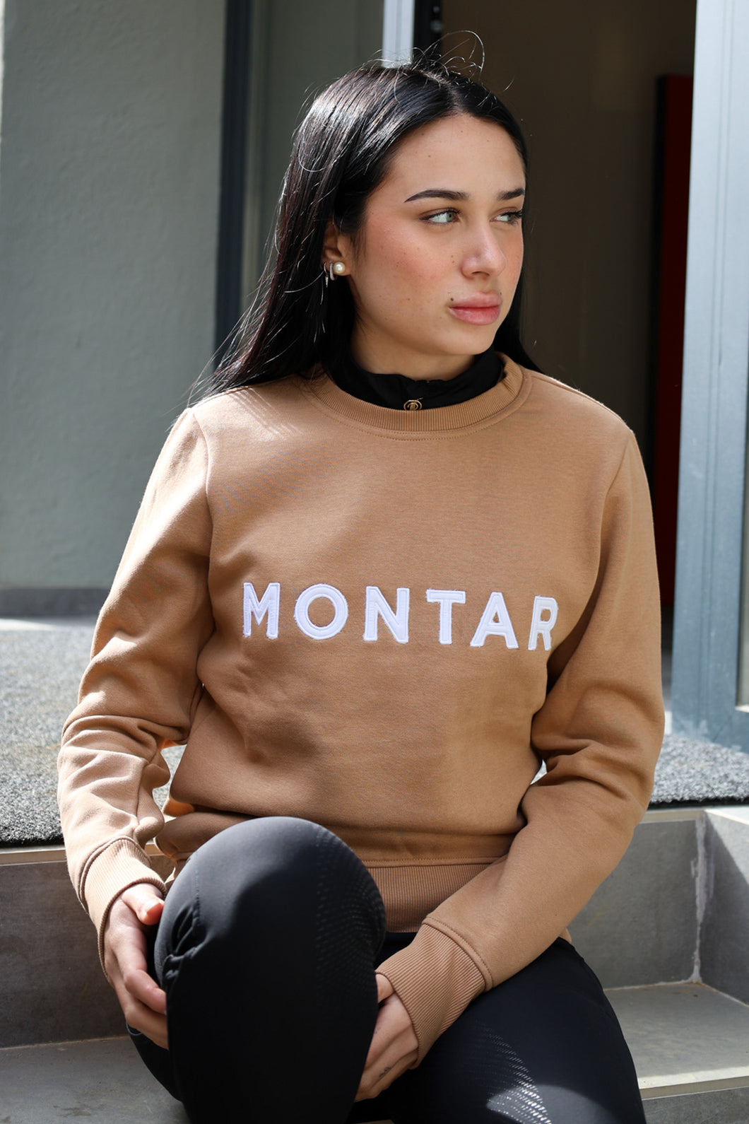 MoKatie Logo Sweatshirt - Moonstone