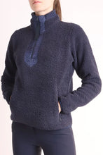 Load image into Gallery viewer, MoMaddy Teddy Quarter Zip - Navy
