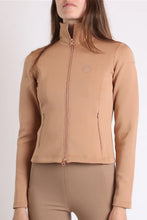 Load image into Gallery viewer, MoTina Crystal Softshell Cropped Jacket - Moonstone
