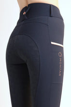 Load image into Gallery viewer, MoSierra Rosegold Highwaisted Yati Summer Breeches - Navy, Fullgrip
